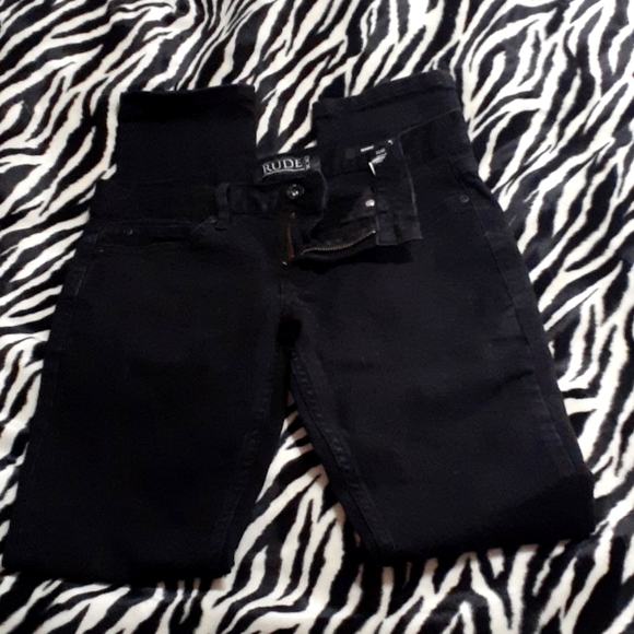 RUDE | Jeans | Rude Brand Black Skinny 